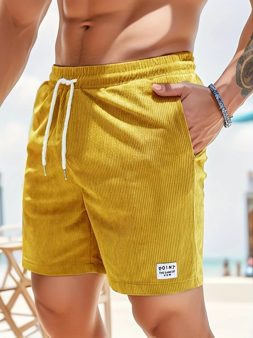 ALESSIO™ - SHORT EN CORDE POUR HOMME